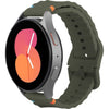 Justincase Activeflex-Armband für Samsung Galaxy Watch 20 mm Khaki