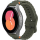 Justincase Activeflex-Armband für Samsung Galaxy Watch 20 mm Khaki