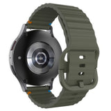 Justincase Activeflex-Armband für Samsung Galaxy Watch 20 mm Khaki - afbeelding 2