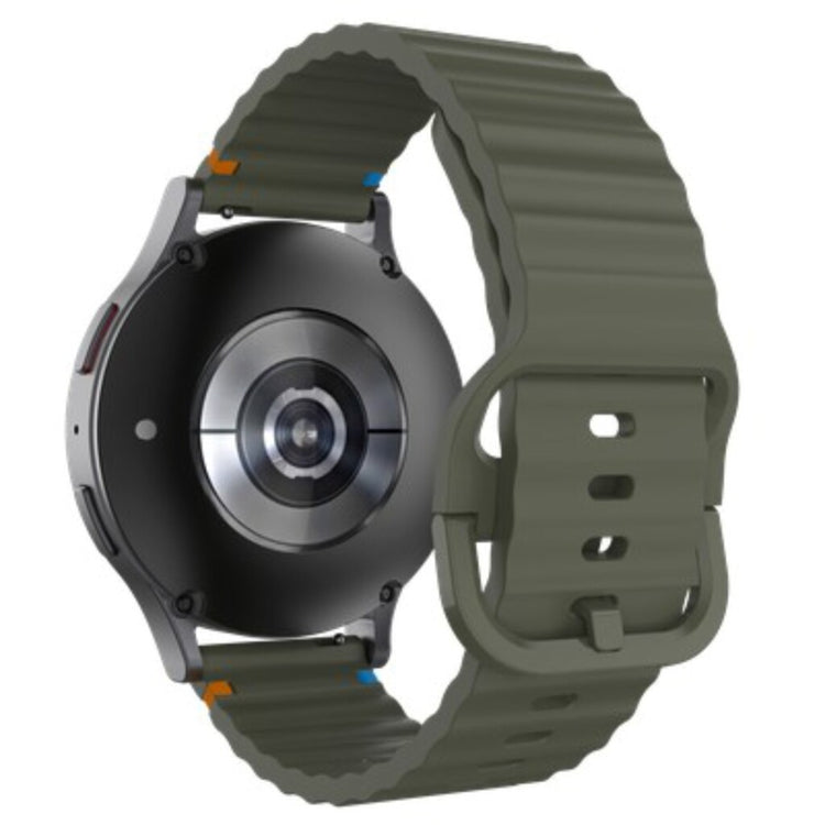 Justincase Activeflex-Armband für Samsung Galaxy Watch 20 mm Khaki
