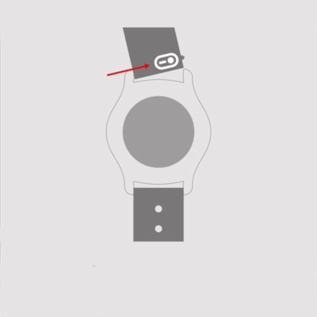 Justincase Activeflex-Armband für Samsung Galaxy Watch 20 mm Khaki