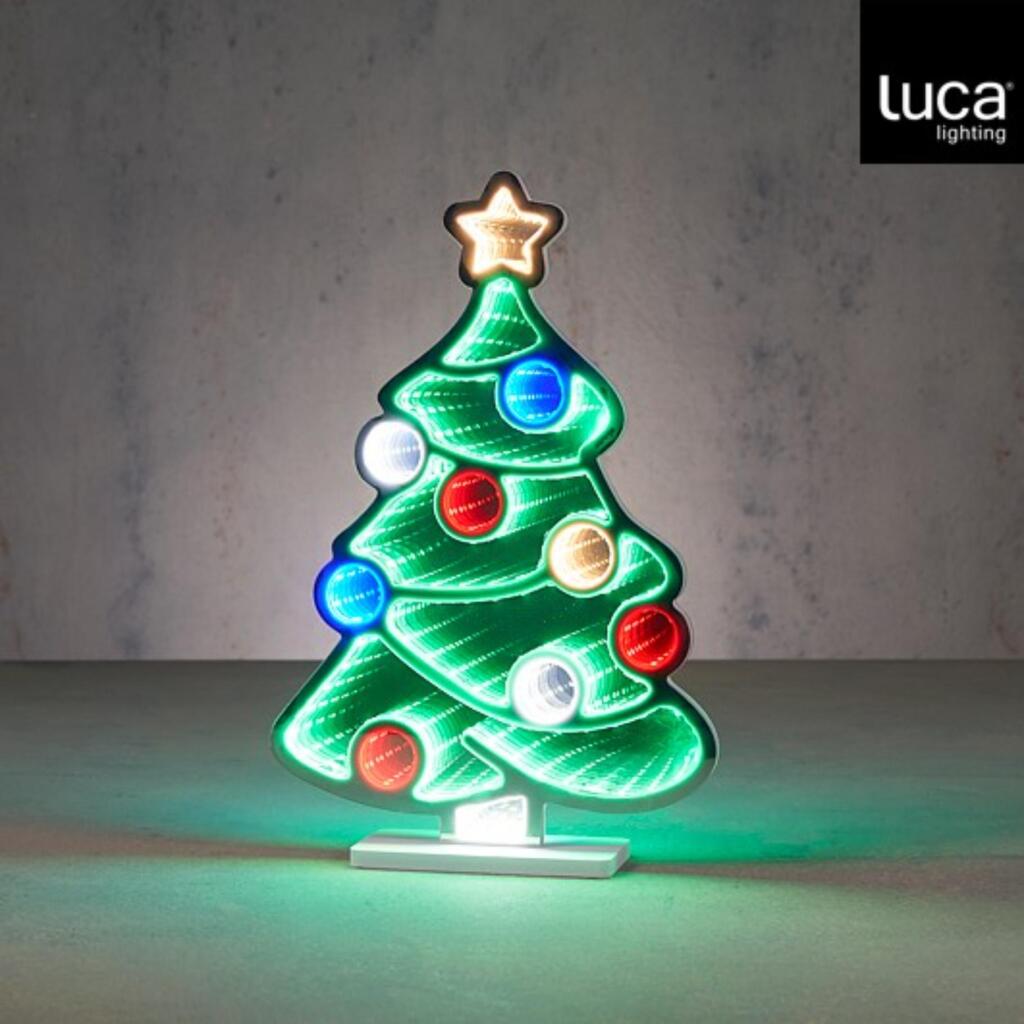 Luca Beleuchtung LED-Weihnachtsbaum 26x8x40 cm