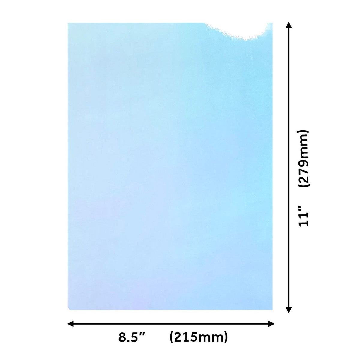 Craft Perfect von Tonic Studios Craft Perfect • Spiegelkarte, schillernd, 250 g, bejeweled blue, 5 Stück