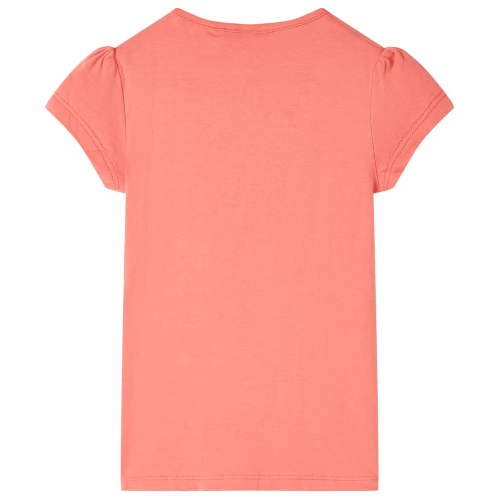 Vidaxl Kinderhemd 104 Korallenfarbe