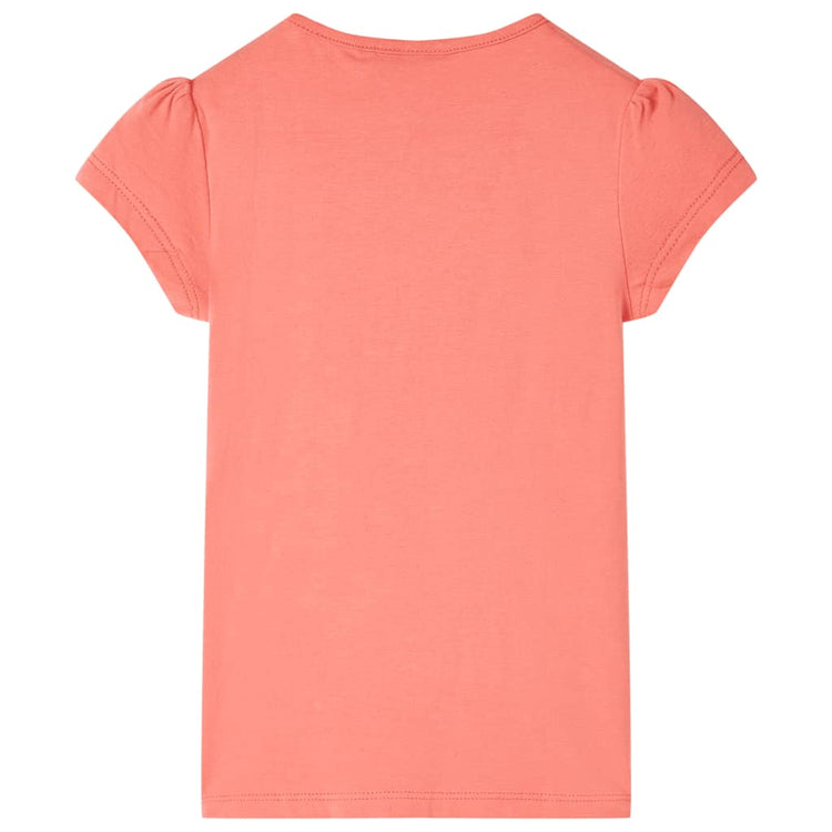 Vidaxl Kinderhemd 104 Korallenfarbe