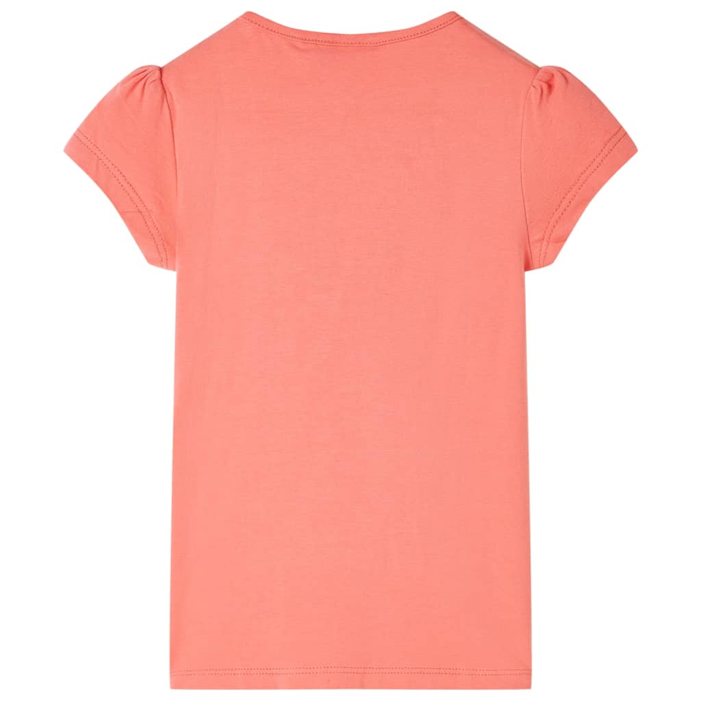 Vidaxl Kinderhemd 128 Korallenfarbe