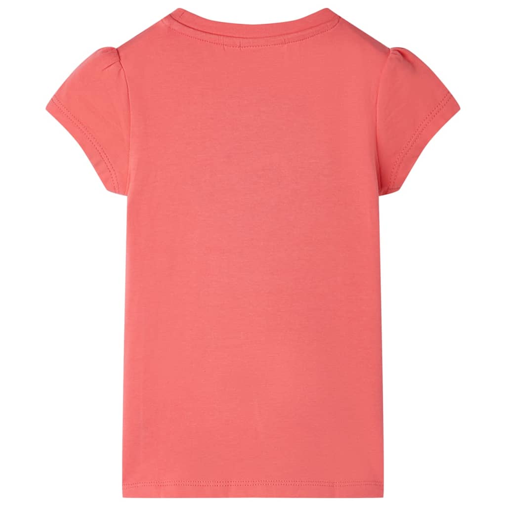 Vidaxl Kinderhemd 128 Korallenfarbe
