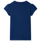 Vidaxl Kinderhemd 140 Marineblau - afbeelding 2