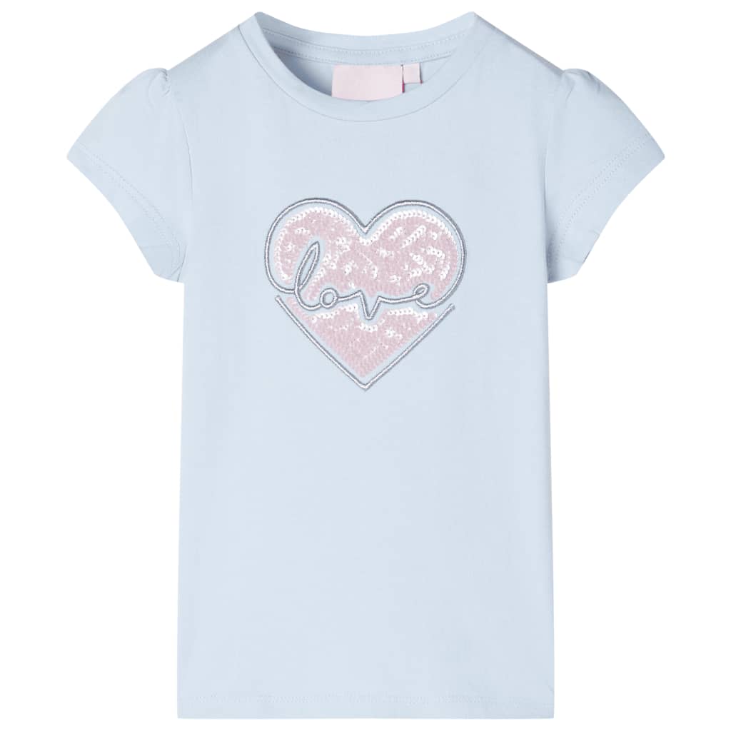 Vidaxl Kinderhemd 92 hellblau