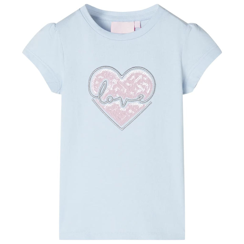 Vidaxl Kinderhemd 116 Hellblau