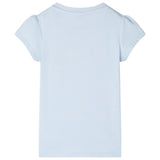 Vidaxl Kinderhemd 116 Hellblau - afbeelding 2