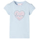 Vidaxl Kinderhemd 128 hellblau
