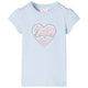 Vidaxl Kinderhemd 140 hellblau