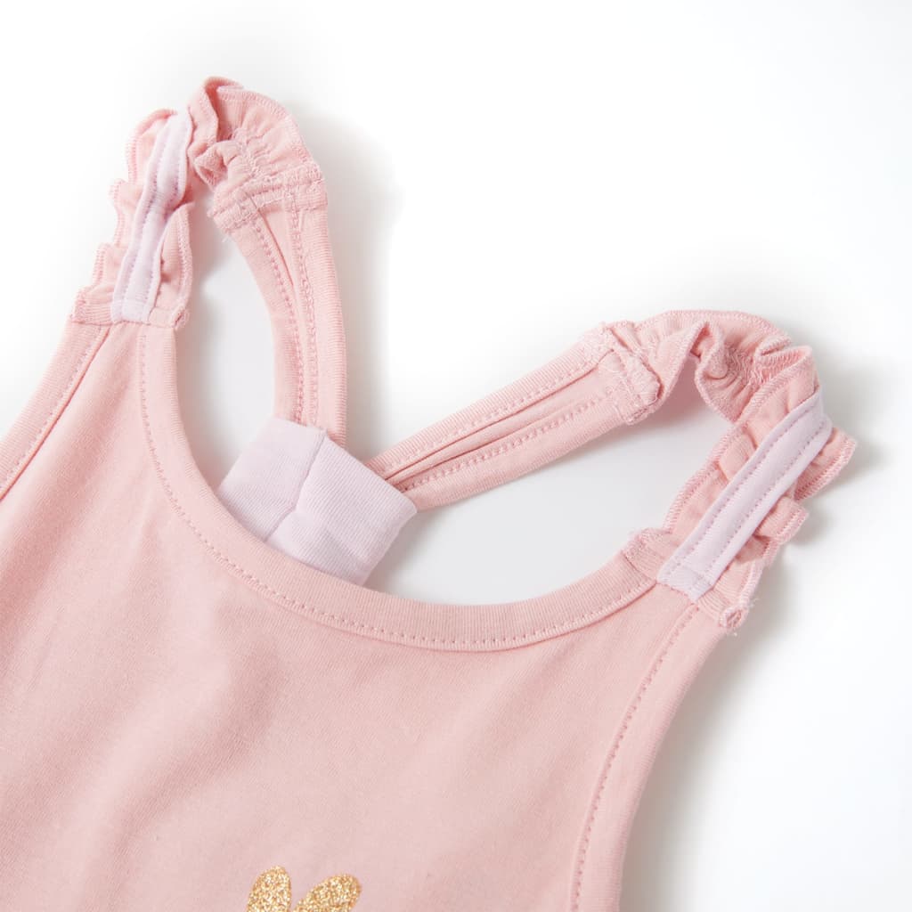 Vidaxl Kindertop 116 hellrosa