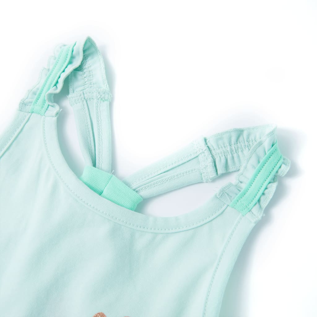 VIDAXL -Kinder -Top 104 Light Mint -Colored