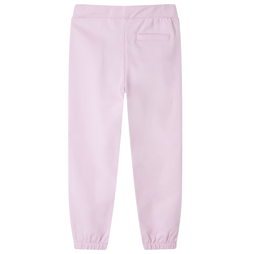 Vidaxl Kinder jogging Hosen 116 hellrosa