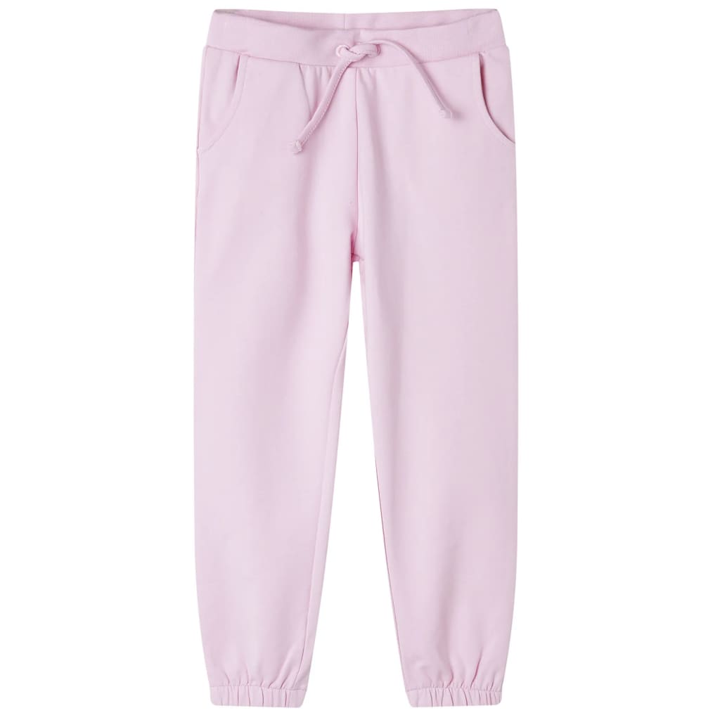 Vidaxl Kinder jogging Hosen 128 hellrosa