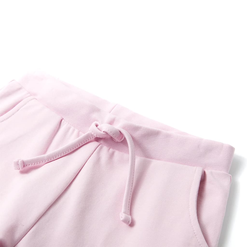 Vidaxl Kinder jogging Hosen 128 hellrosa