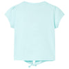 Vidaxl Kinderhemd 92 helles Meerblau