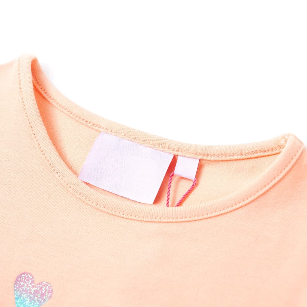 Vidaxl Kinderhemd 92 Leichte Orange