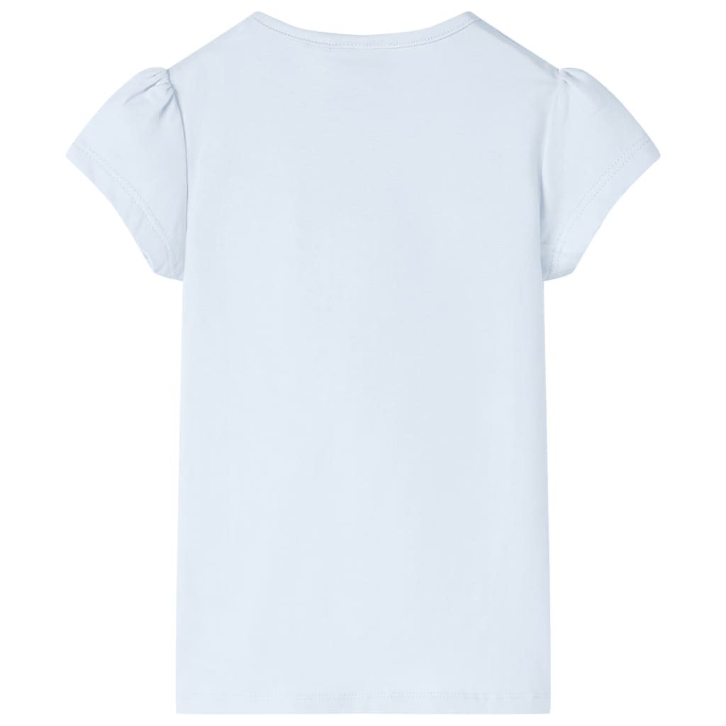 Vidaxl Kinderhemd 128 hellblau
