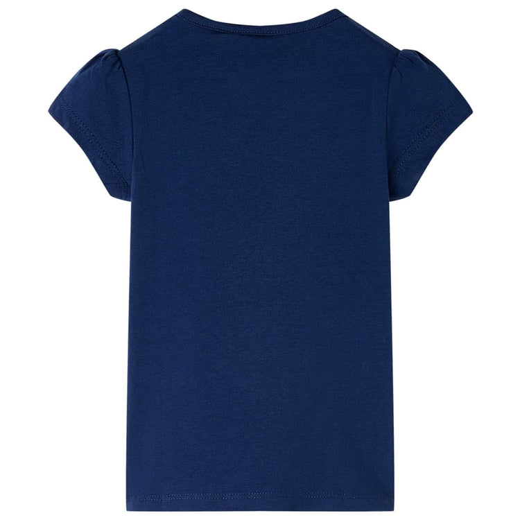 Vidaxl Kinderhemd 92 Marineblau
