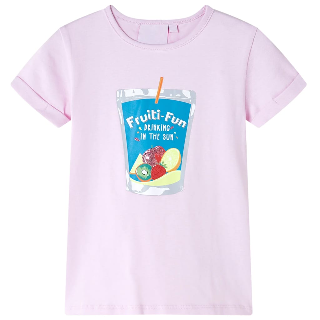 Vidaxl Kinderhemd 128 weiches Pink