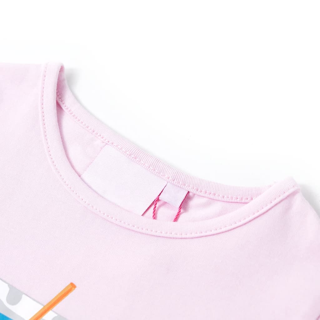 Vidaxl Kinderhemd 128 weiches Pink