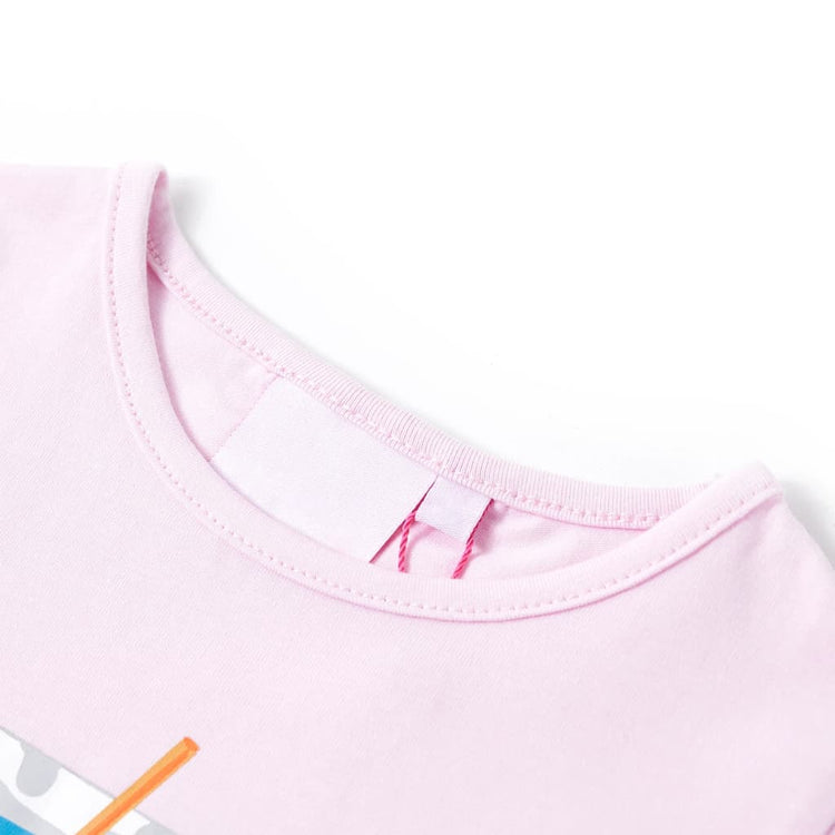 Vidaxl Kinderhemd 140 weiches Pink
