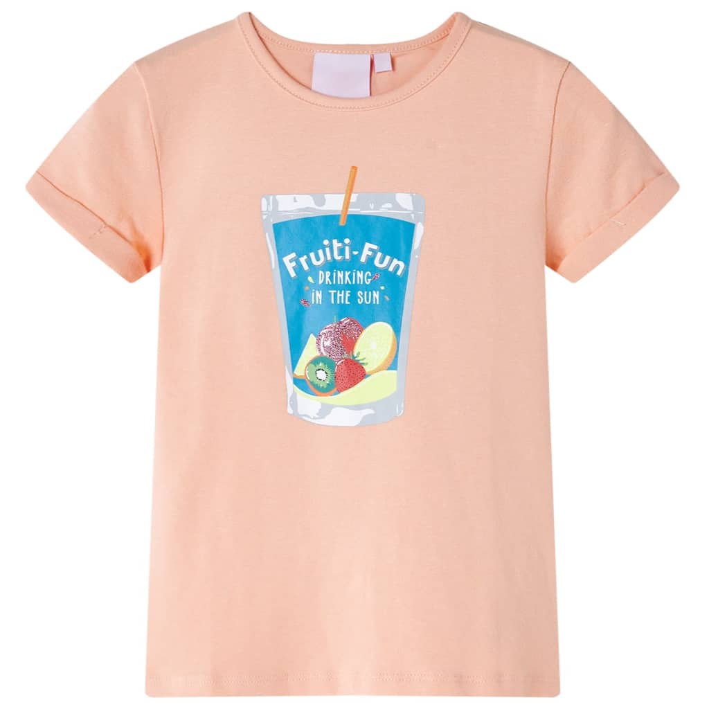 Vidaxl Kinderhemd 140 Leichte Orange