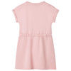 Vidaxl Kinderkleid mit Kordelstring 116 hellrosa
