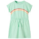 Vidaxl Kinderkleid mit Kordelstring 116 hellgrün