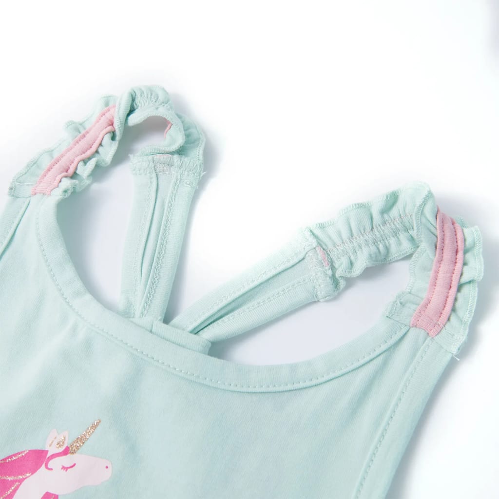 VIDAXL -Kinder -Top 104 Light Mint -Colored