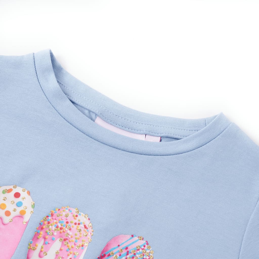 Vidaxl Kinderhemd 116 Blau