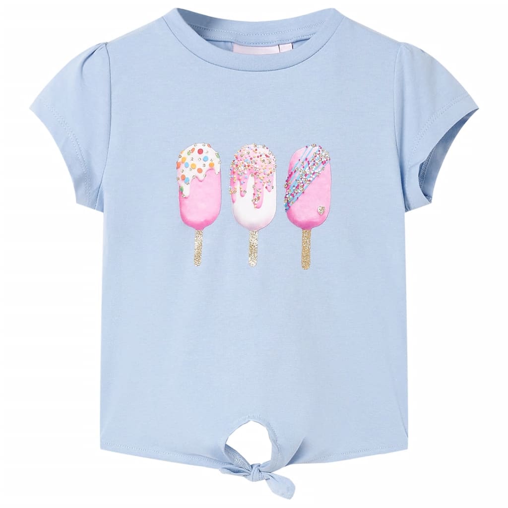 Vidaxl Kinderhemd 128 Blau