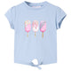 Vidaxl Kinderhemd 140 Blau