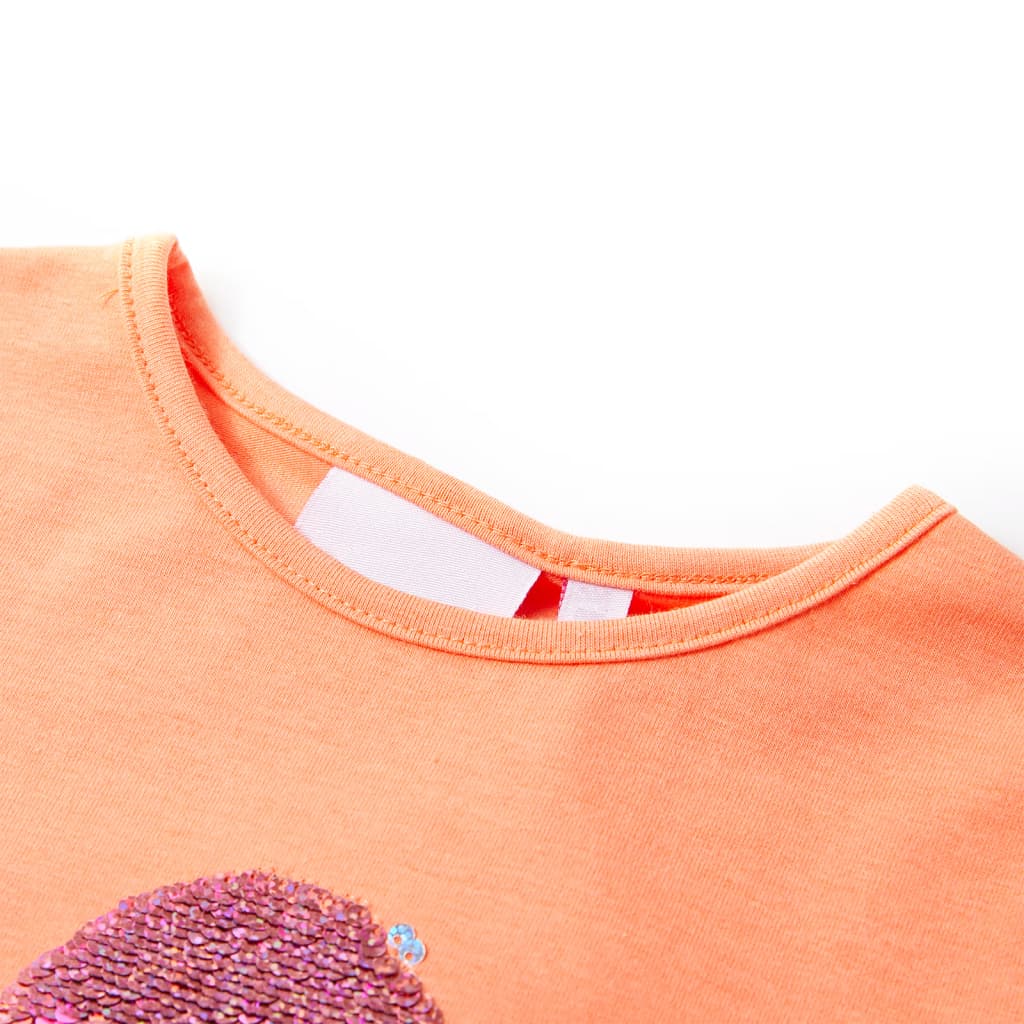 Vidaxl Kinderhemd 92 Neonoranje