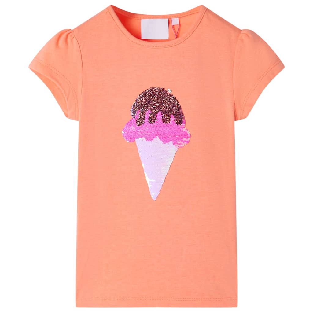 Vidaxl Kinderhemd 116 Neonoranje