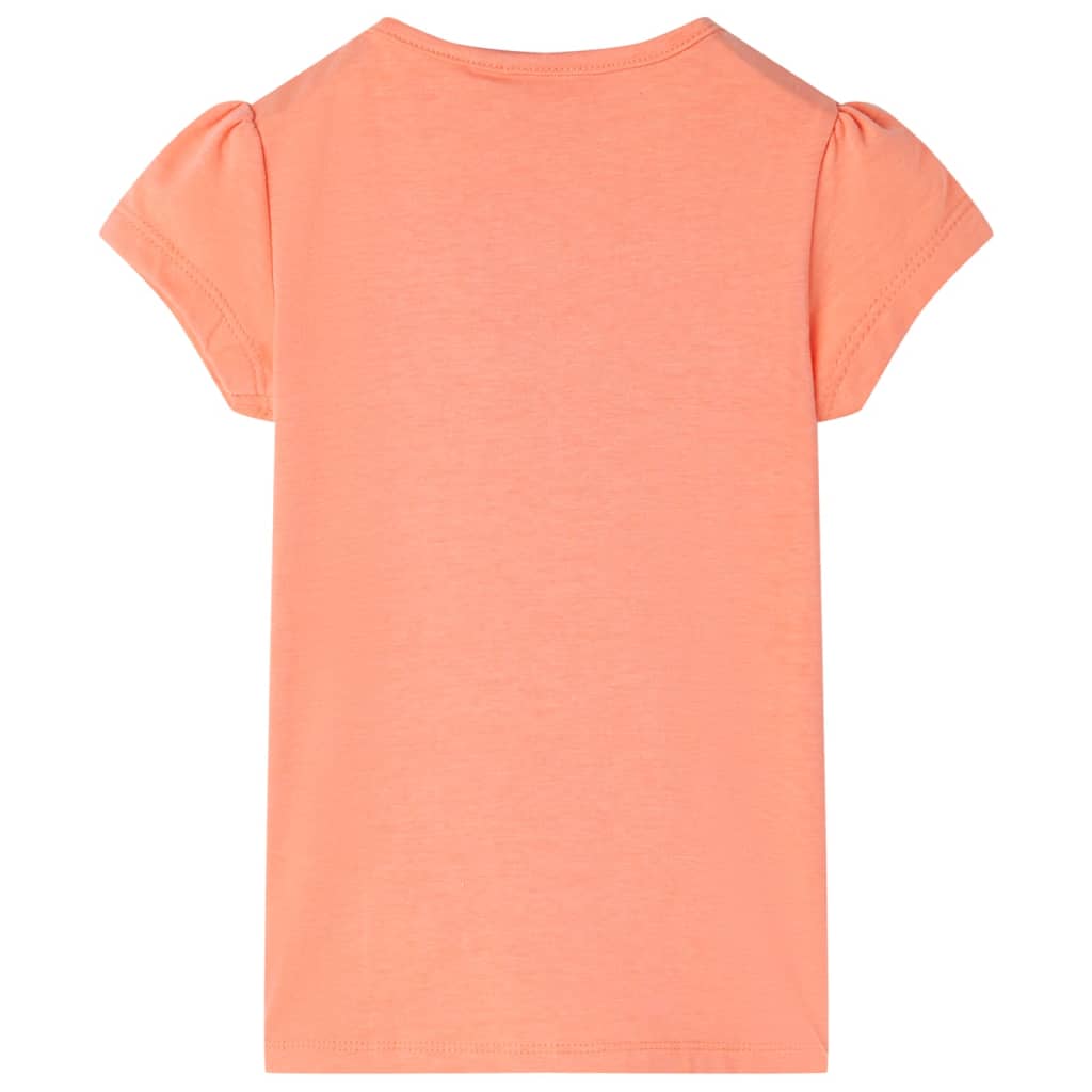 Vidaxl Kinderhemd 128 Neonoranje