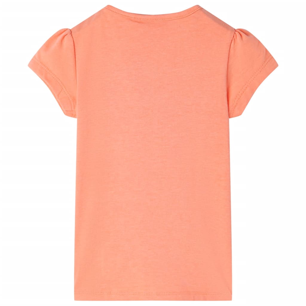 Vidaxl Kinderhemd 140 Neonoranje