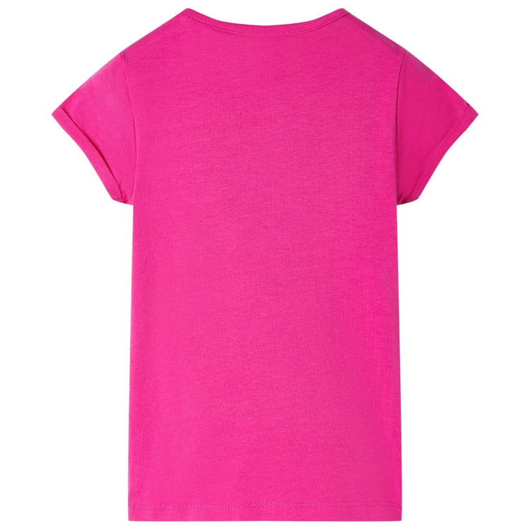 Vidaxl Kinderhemd 104 Dunkelrosa