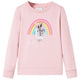 Vidaxl Kinderpullover 128 hellrosa