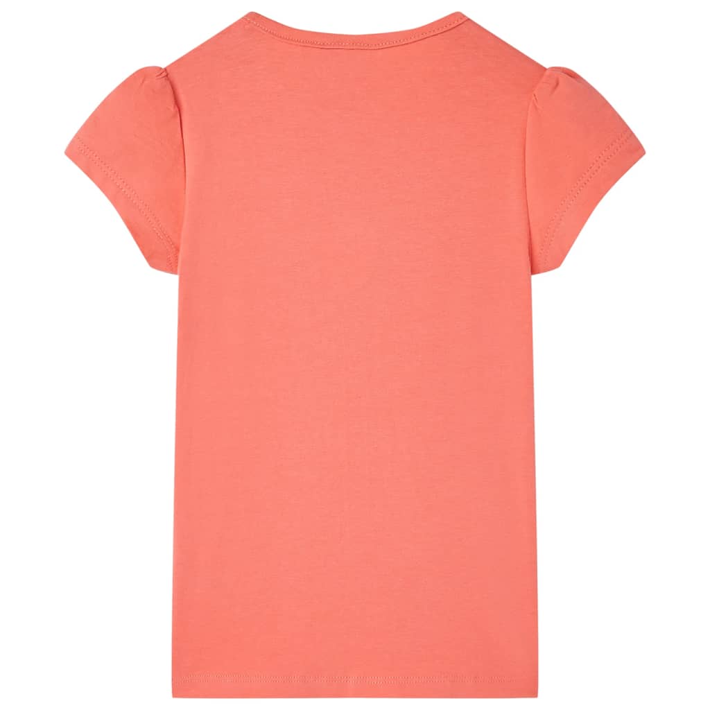 Vidaxl Kinderhemd 140 Korallenfarbe