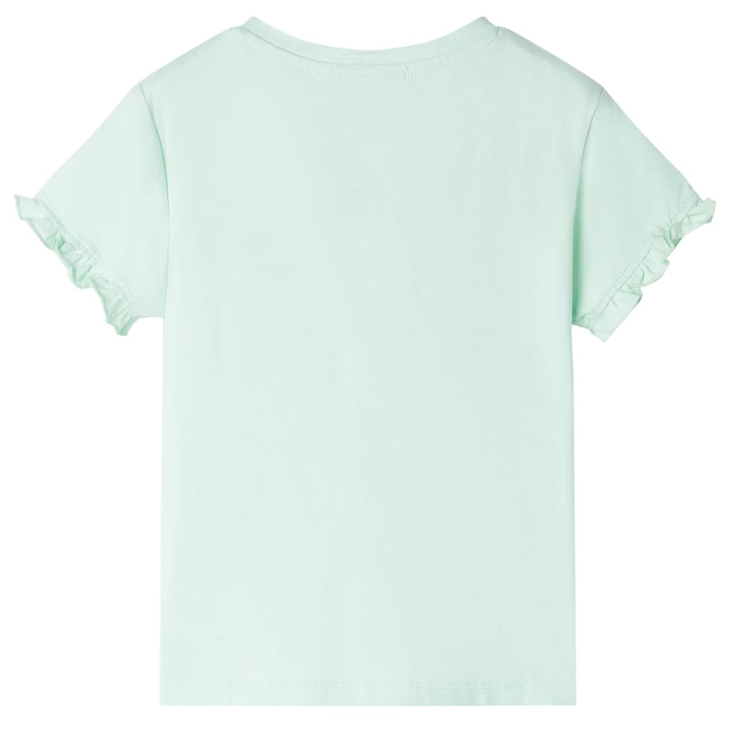 Vidaxl Kinderhemd 104 Leichte Minzfarbe