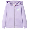 Vidaxl Kinderweste mit Hoodchon 104 Lila