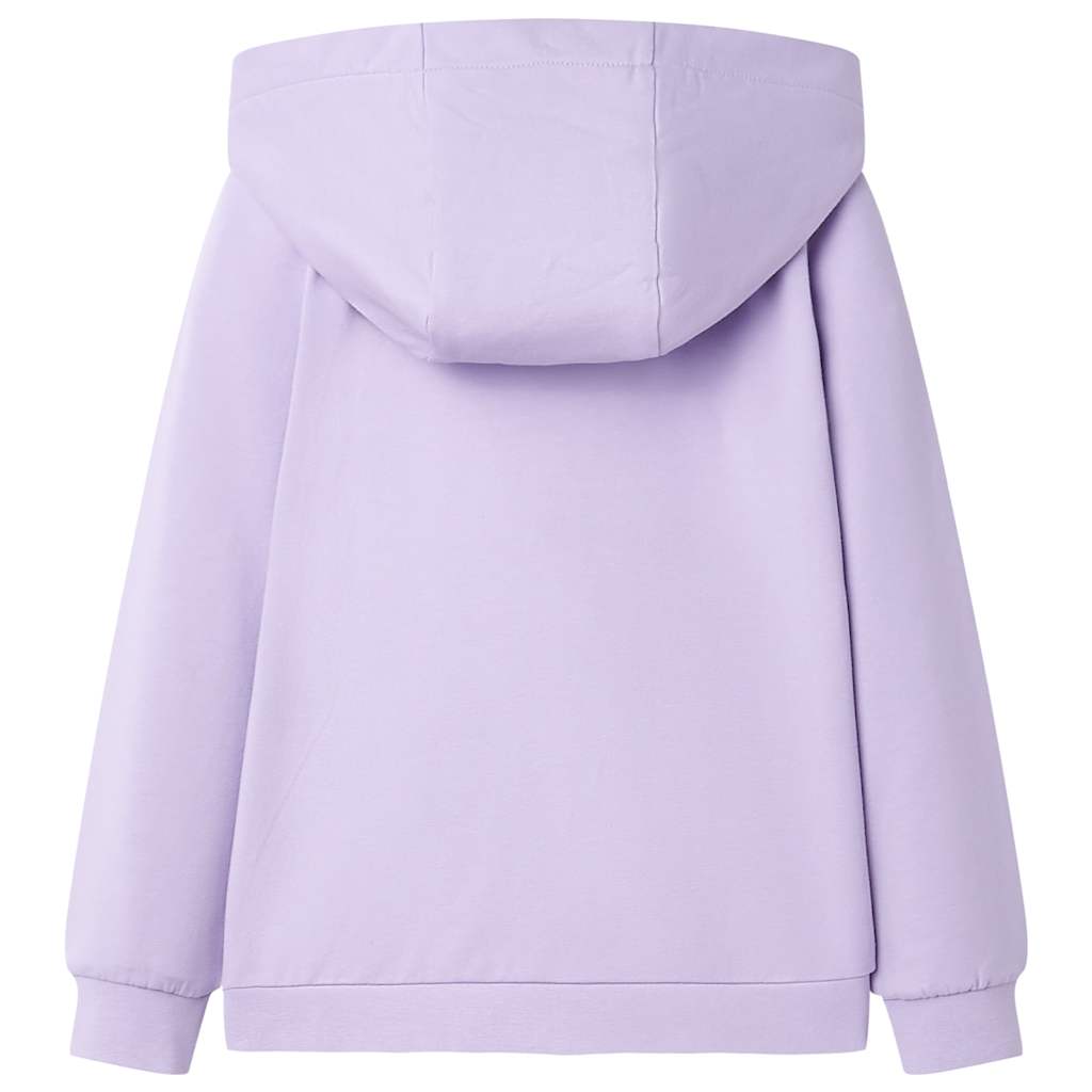 Vidaxl Kinderweste mit Hoodchon 104 Lila