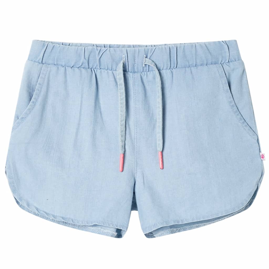 Vidaxl Kindershorts 128 weiche Drehstätte blau