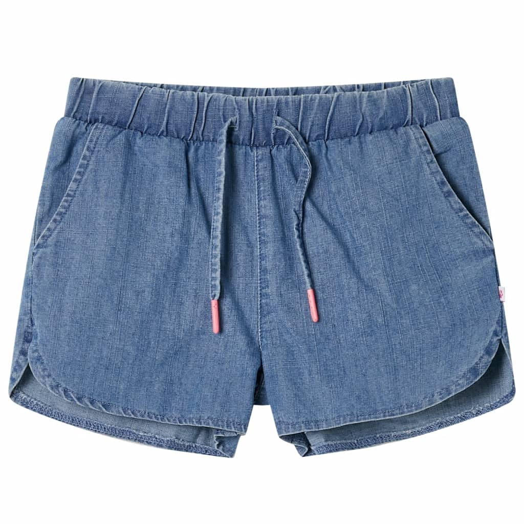 Vidaxl Kindershorts 104 Denim Blau