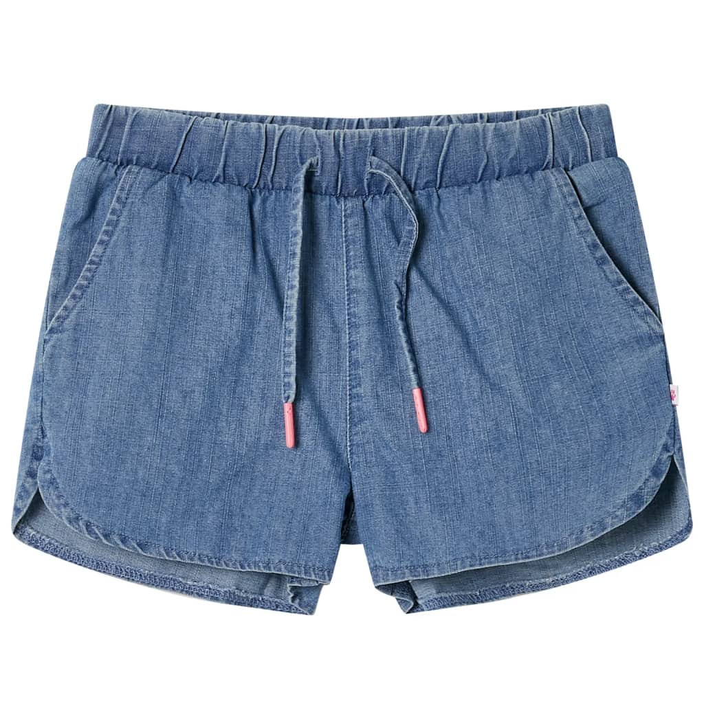 Vidaxl Kindershorts 116 Denim Blau