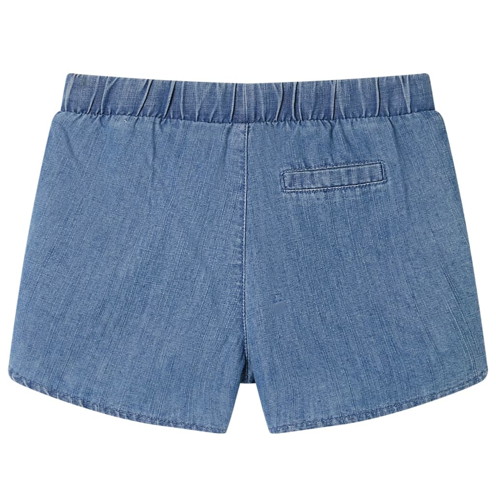 Vidaxl Kindershorts 116 Denim Blau